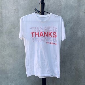 Kid Dangerous White Graphic T Shirt